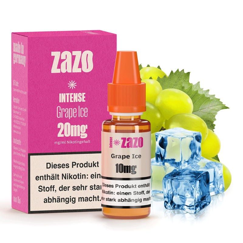 ZAZO INTENSE Grape Ice Nikotinsalz Liquid