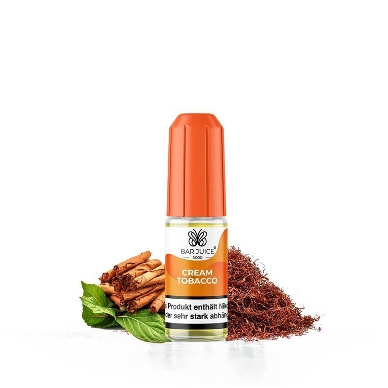 Bar Juice 5000 Cream Tobacco Nikotinsalz Liquid 10 ml