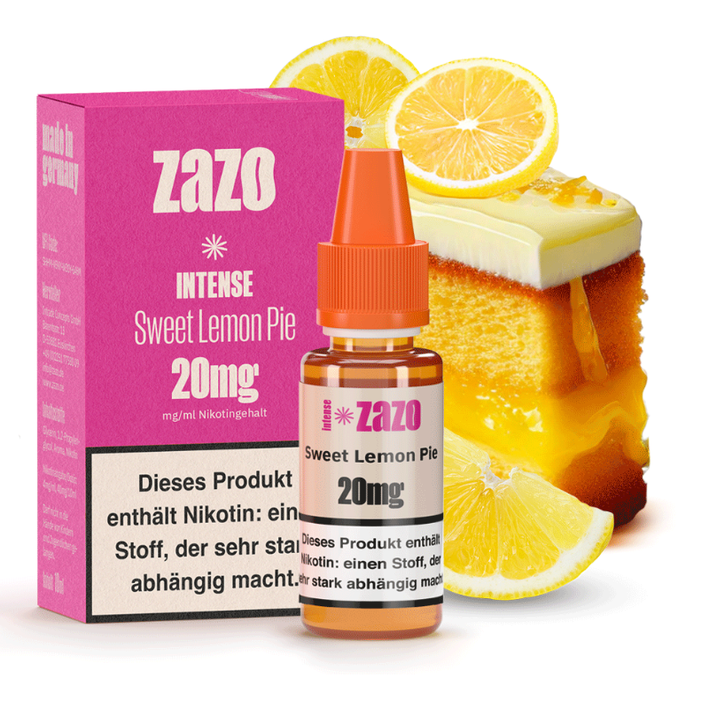ZAZO INTENSE Sweet Lemon Pie Nikotinsalz Liquid