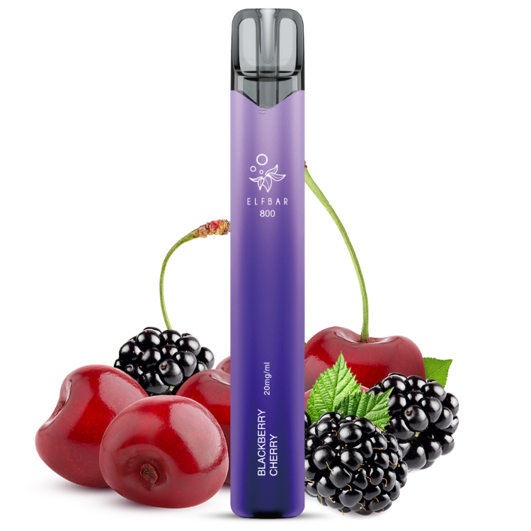 Elfbar 800 Einweg E-Zigarette - Blackberry Cherry 20 mg/ml