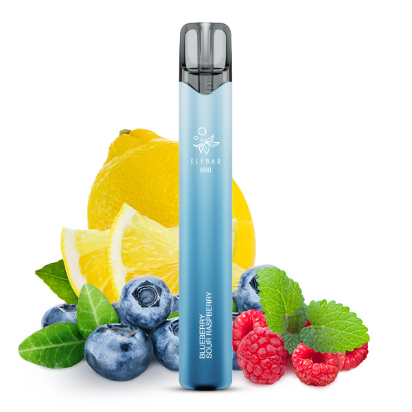 Elfbar 800 Einweg E-Zigarette - Blueberry SourRaspberry 20 mg/ml