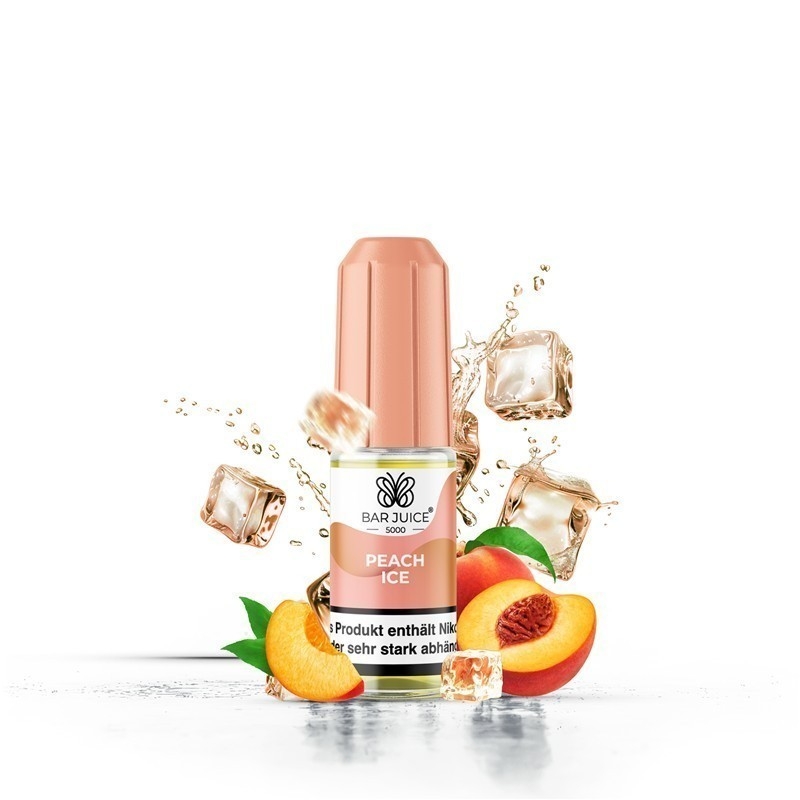 Bar Juice 5000 Peach Ice Nikotinsalz Liquid 10 ml