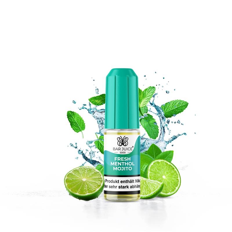 Bar Juice 5000 Fresh Menthol Mojito Nikotinsalz Liquid 10 ml