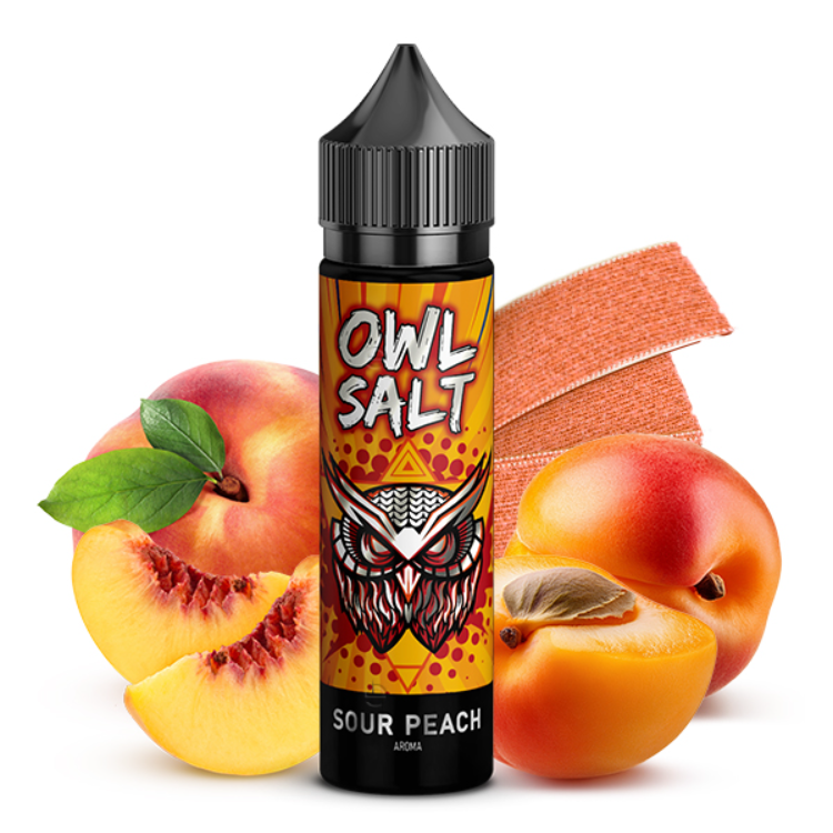 OWL SALT Sour Dragon Peach Aroma 10 ml