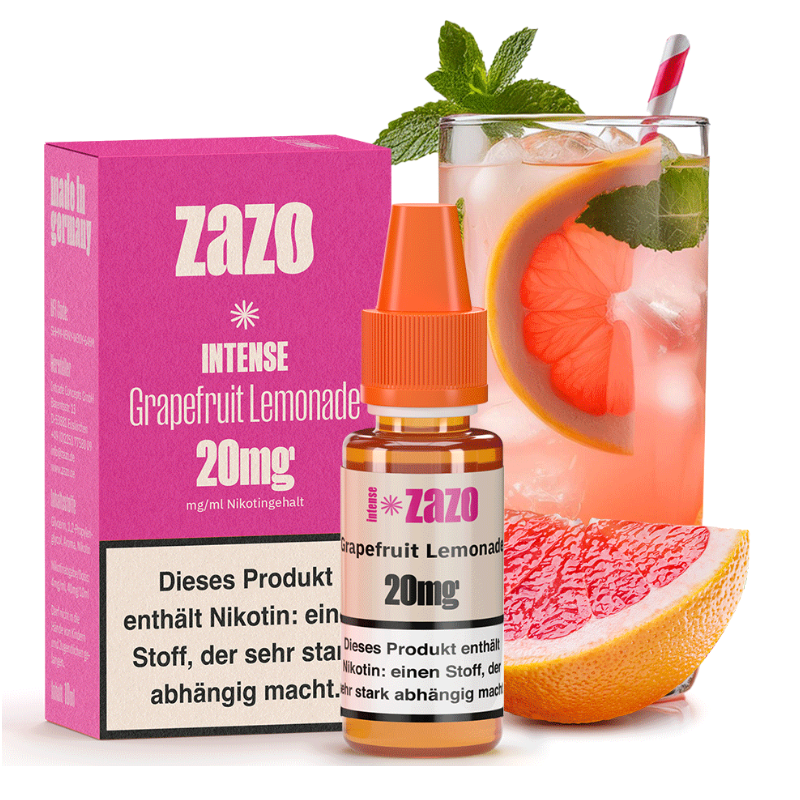 ZAZO INTENSE Grapefruit Lemonade Nikotinsalz Liquid