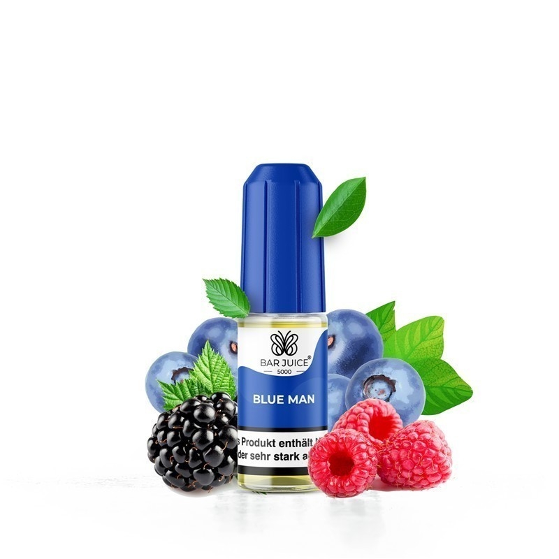 Bar Juice 5000 Blue Man Nikotinsalz Liquid 10 ml