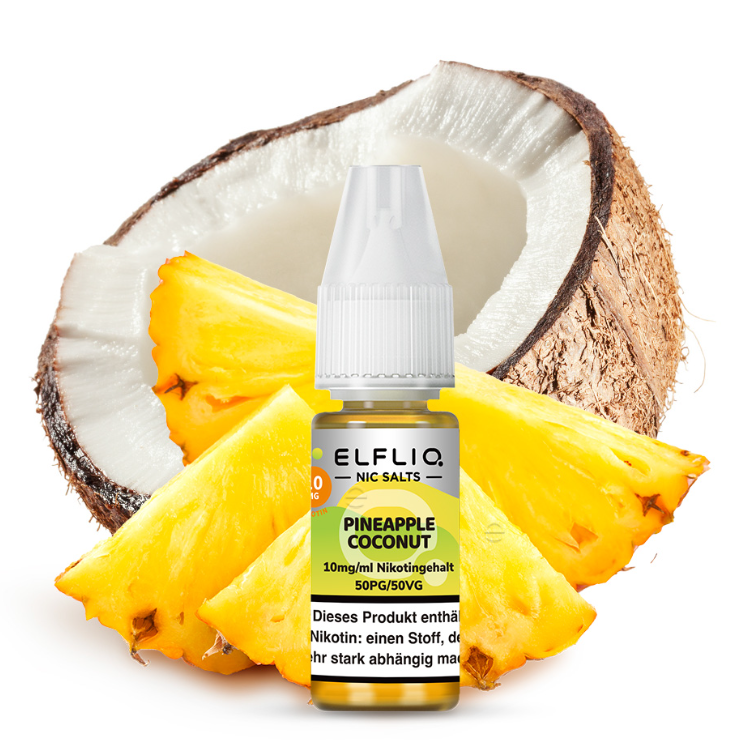 ELFLIQ - Pineapple Coconut - Nikotinsalz Liquid 10ml