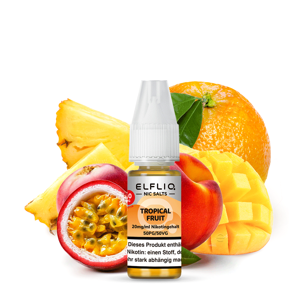 ELFLIQ - Tropical Fruit - Nikotinsalz Liquid