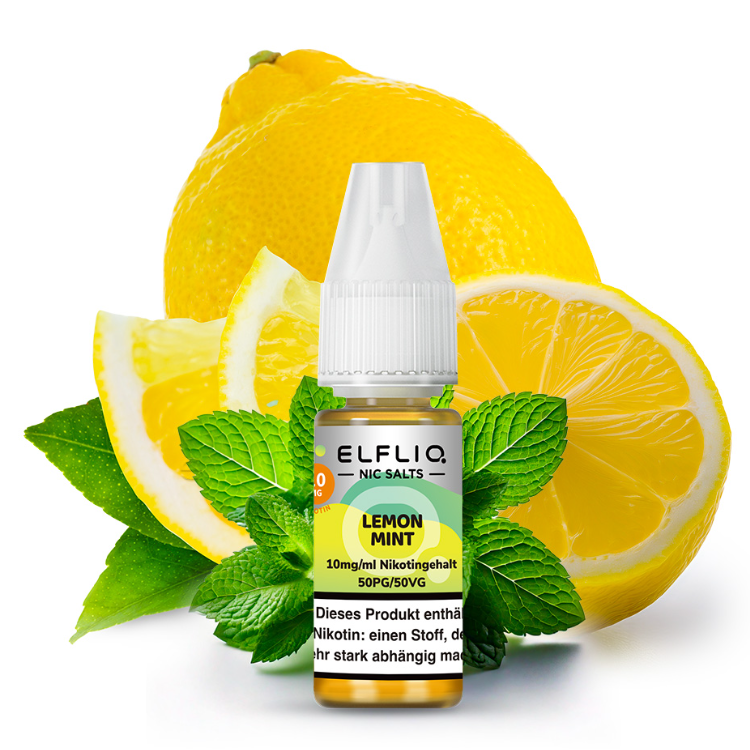 ELFLIQ - Lemon Mint - Nikotinsalz Liquid 10ml