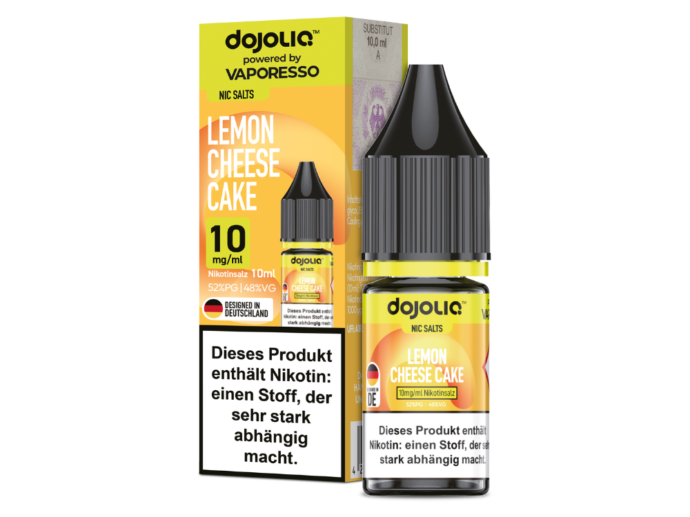 Dojoliq - Lemon Cheese Cake - Nikotinsalz Liquid