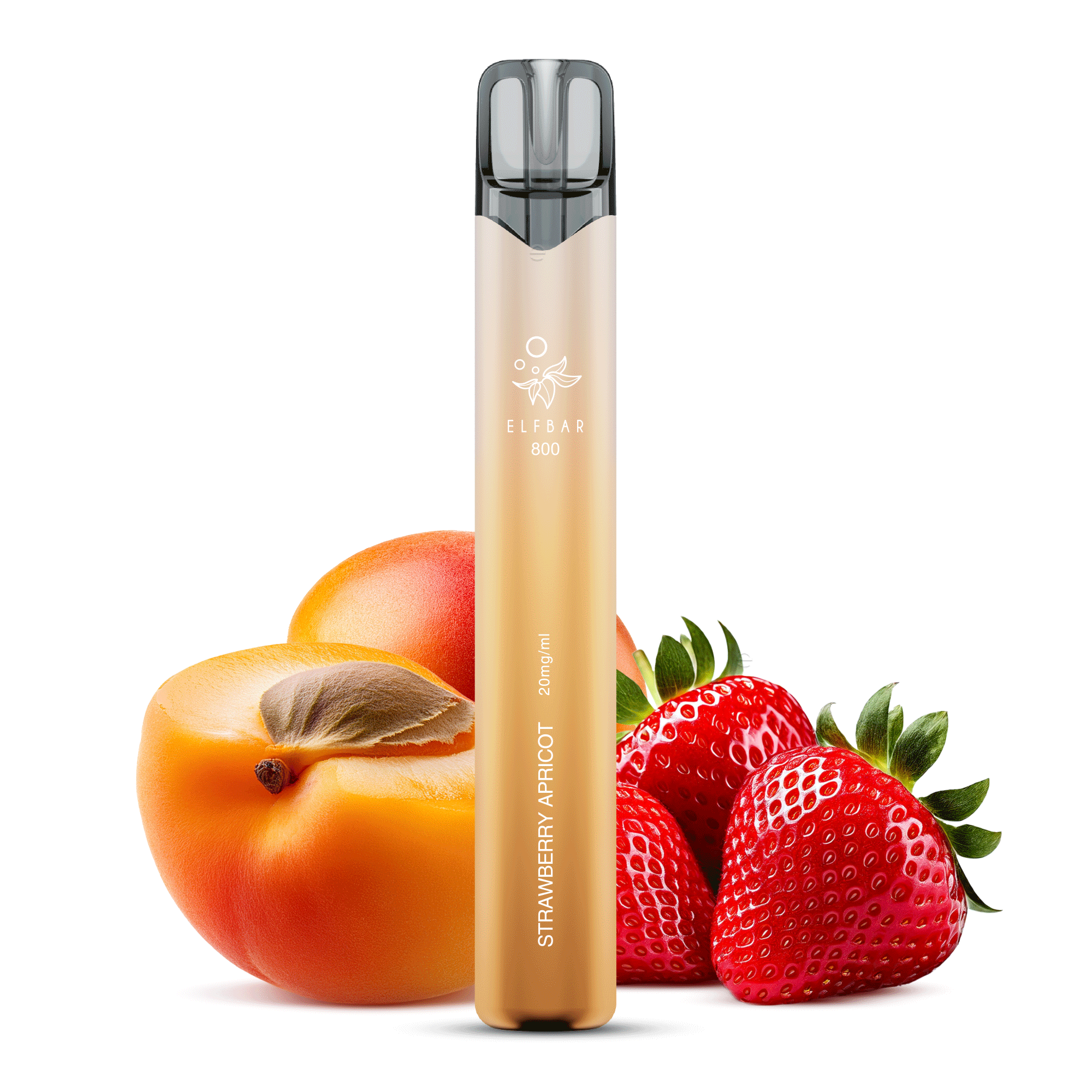 Elfbar 800 Einweg E-Zigarette - Strawberry Apricot 20 mg/ml
