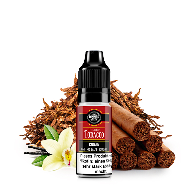 Dinner Lady Select Tobacco - CBN Nikotinsalz Liquid