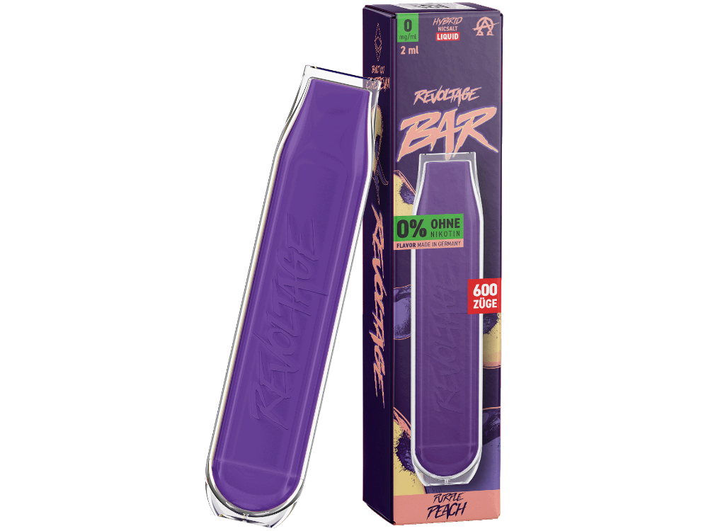 Revoltage - Bar Einweg E-Zigarette - Purple Peach