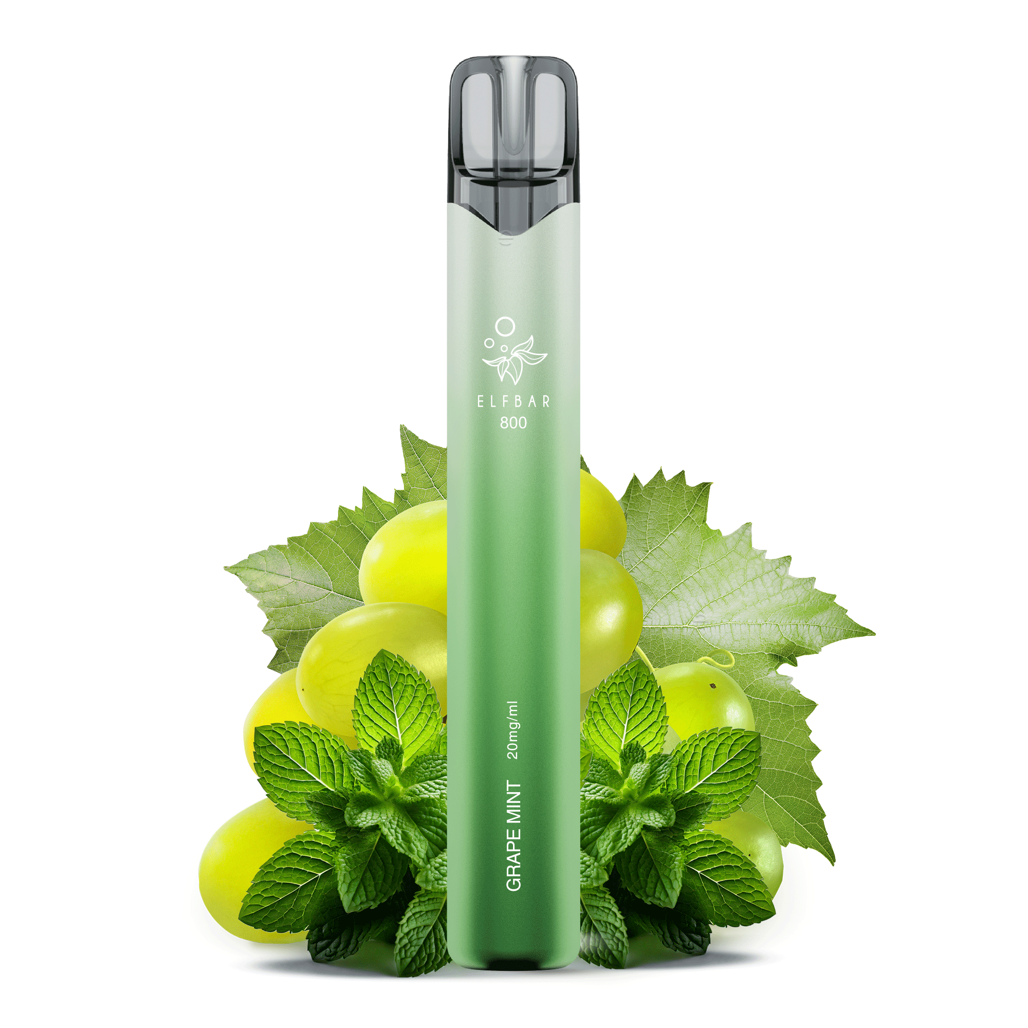 Elfbar 800 Einweg E-Zigarette - Grape Mint 20 mg/ml