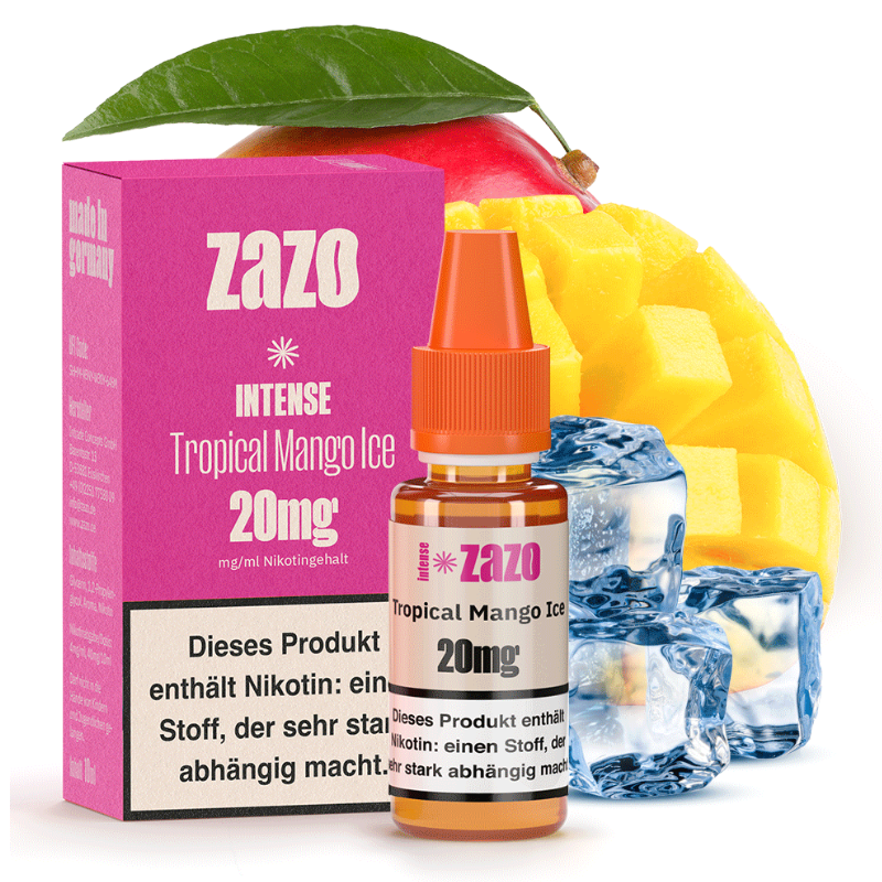 ZAZO INTENSE Tropical Mango Ice Nikotinsalz Liquid
