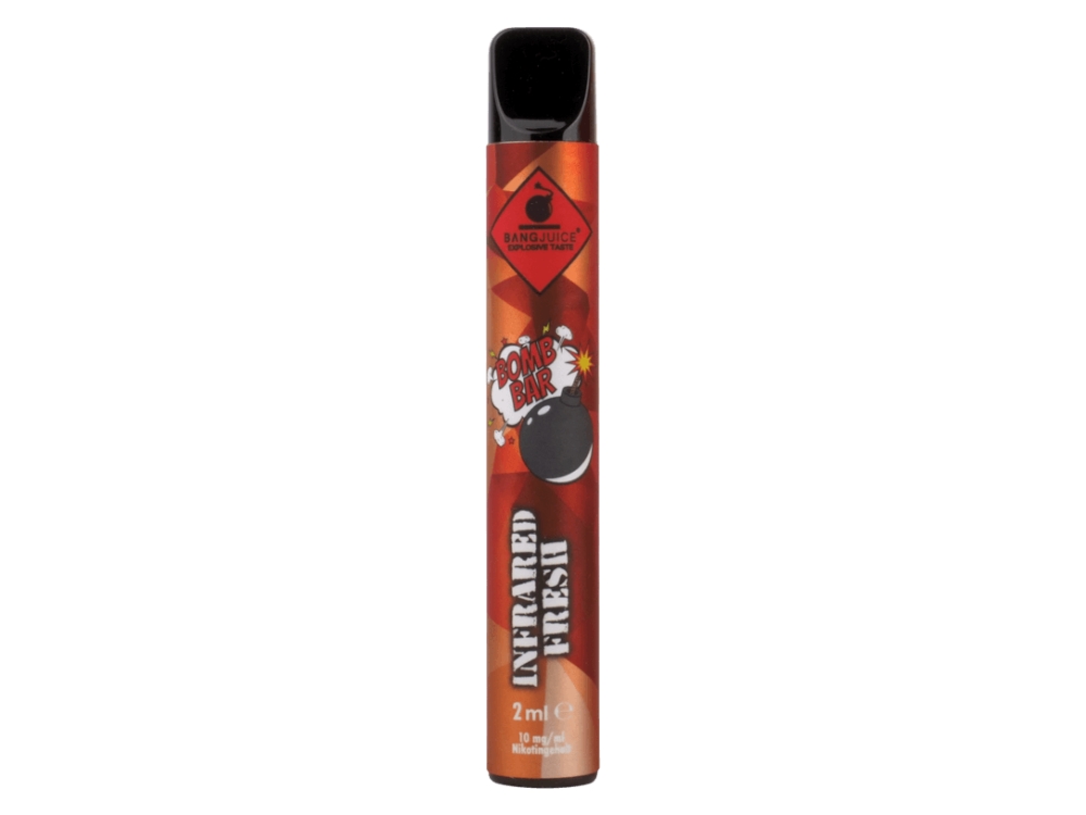 BangJuice - Bomb Bar Einweg E-Zigarette - InfraRed Fresh 10 mg/ml