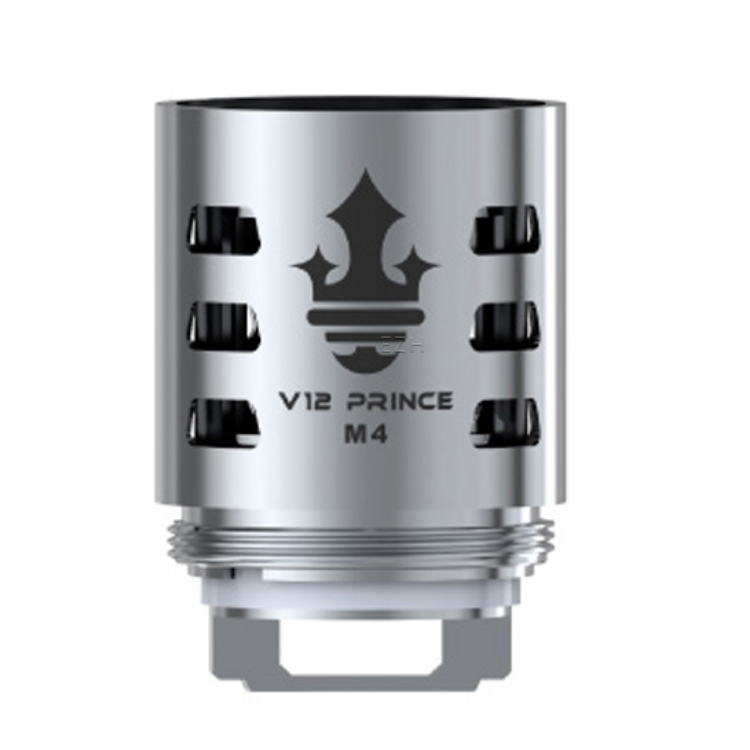 3x SMOK V12 P-Tank M4 Quadruple Coil Verdampferkopf 0.17