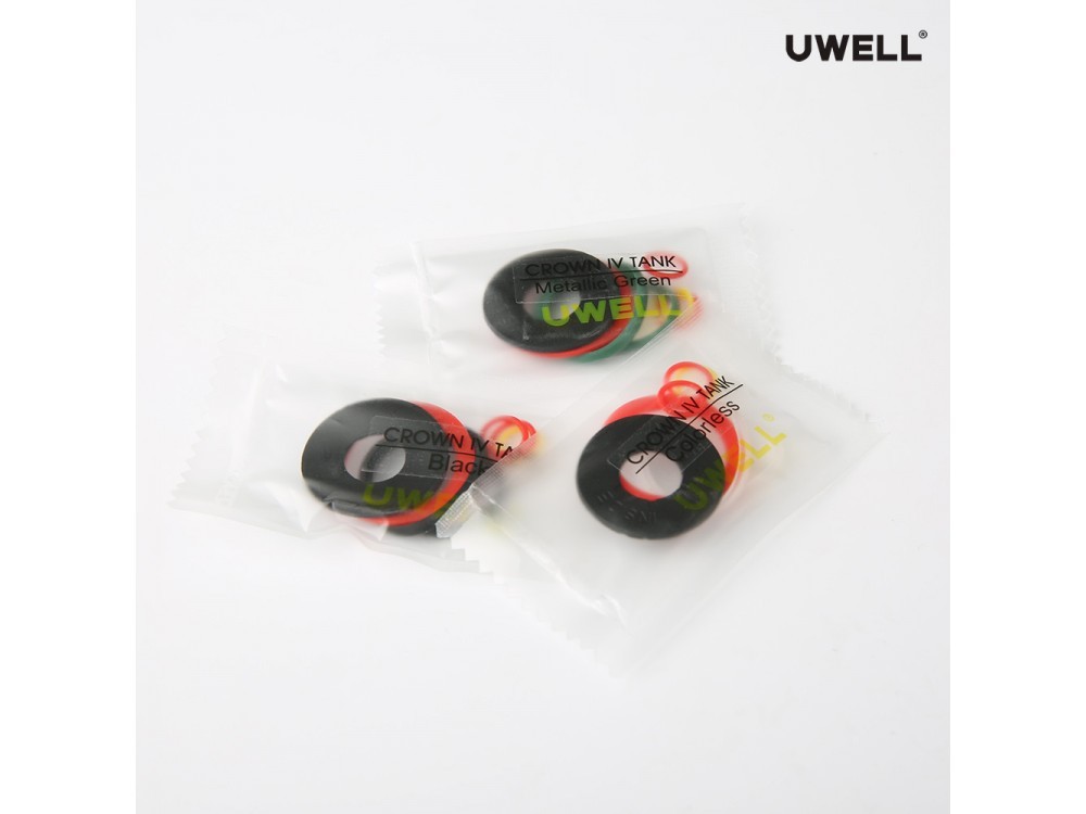 Uwell Crown 4 O-Ringe Set rot