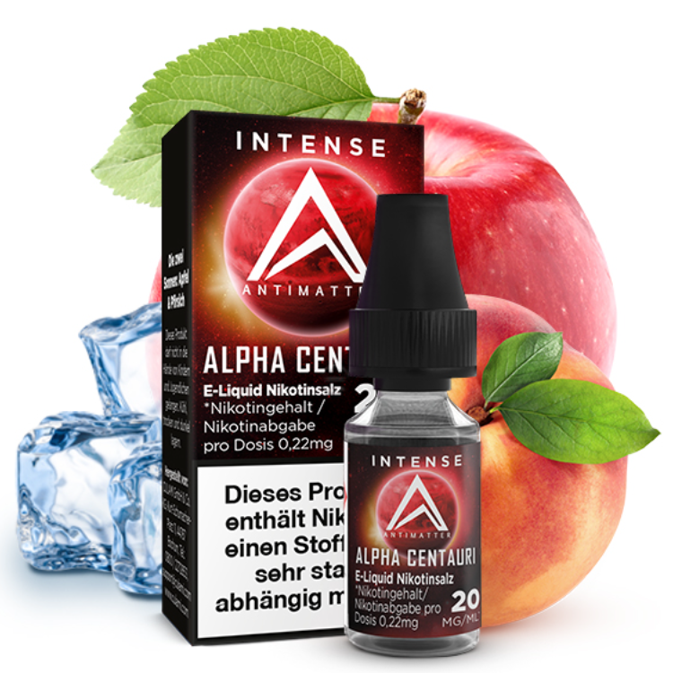 ANTIMATTER  INTENSE  Alpha  Centauri  Nikotinsalz  Liquid  10  ml 10 mg/ml