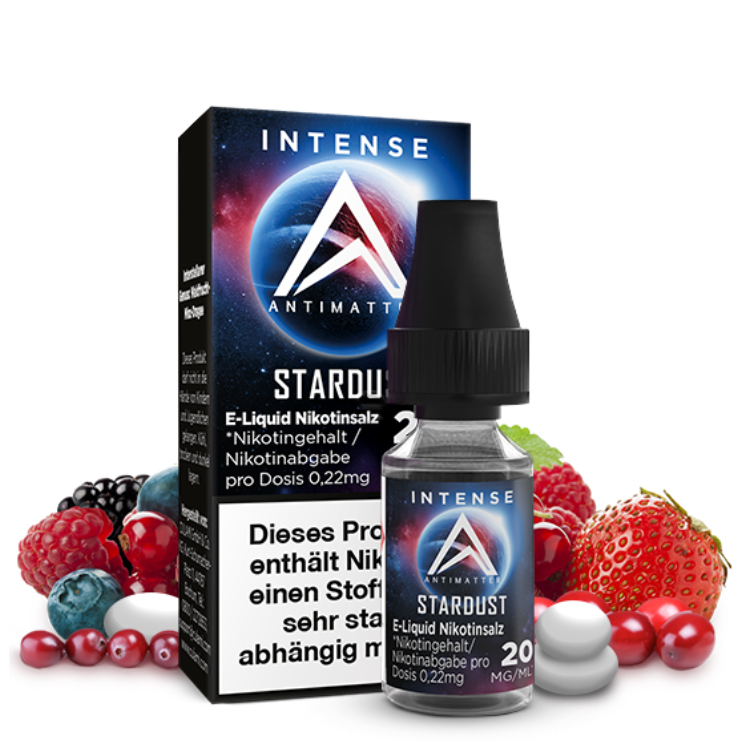 ANTIMATTER  INTENSE  Stardust  Nikotinsalz  Liquid  10  ml 20 mg/ml