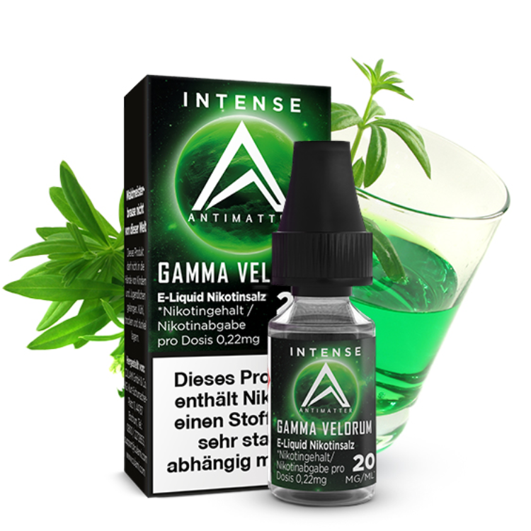 ANTIMATTER  INTENSE  Gamma  Velorum  Nikotinsalz  Liquid  10  ml 10 mg/ml