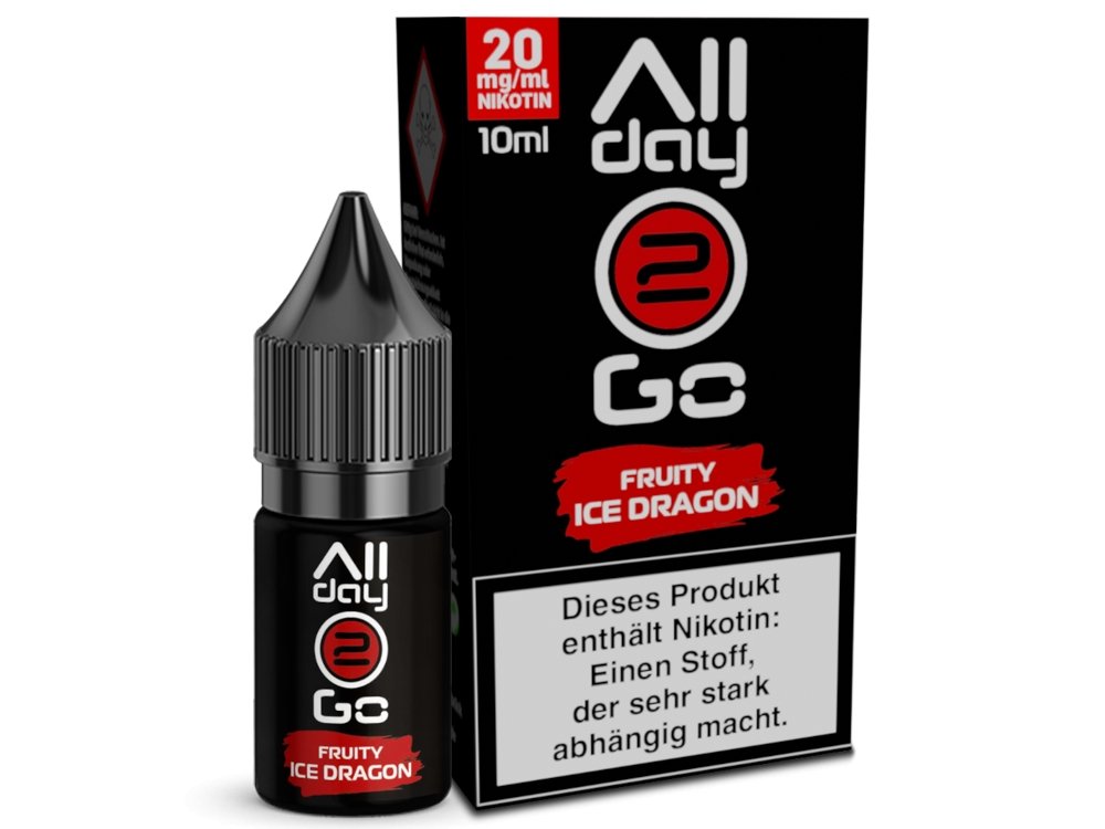 Allday2Go - Fruity Ice Dragon - Hybrid Nikotinsalz Liquid