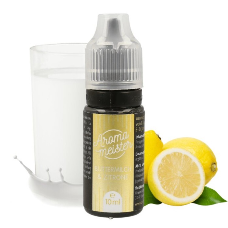 Aromameister - Aroma Buttermilch &amp; Zitrone 10ml