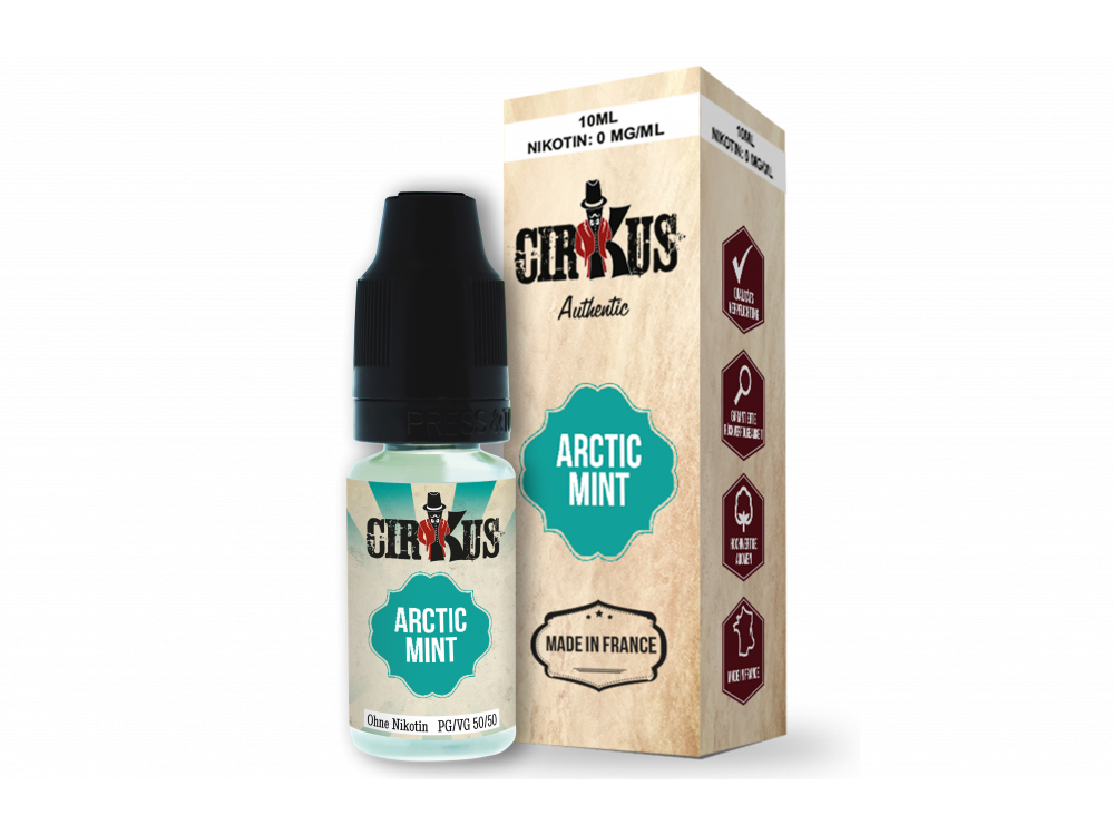 Authentic CirKus Arctic Mint E-Zigaretten Liquid