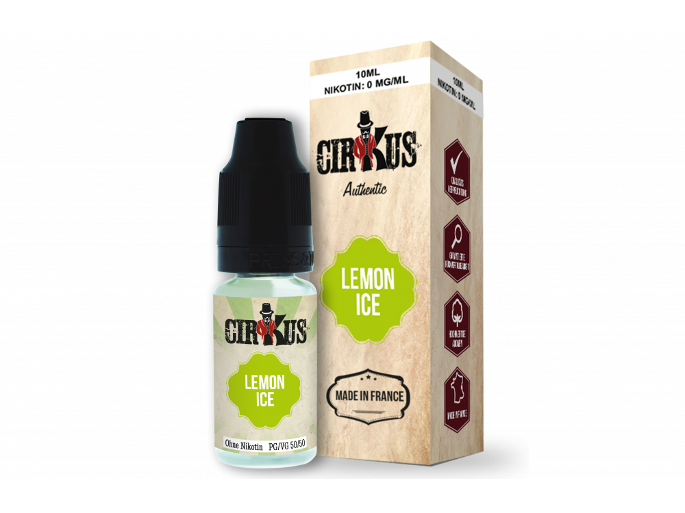 Authentic CirKus Lemon Ice E-Zigaretten Liquid