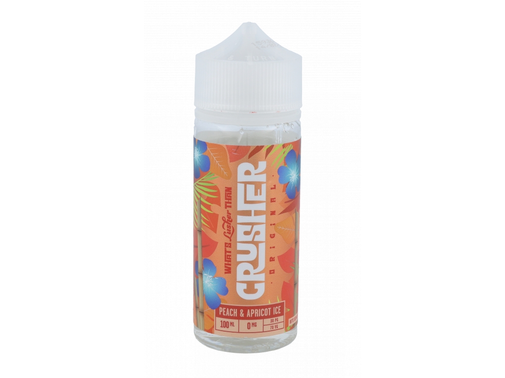 Crusher E-Liquid - Peach &amp; Apricot Ice 100ml