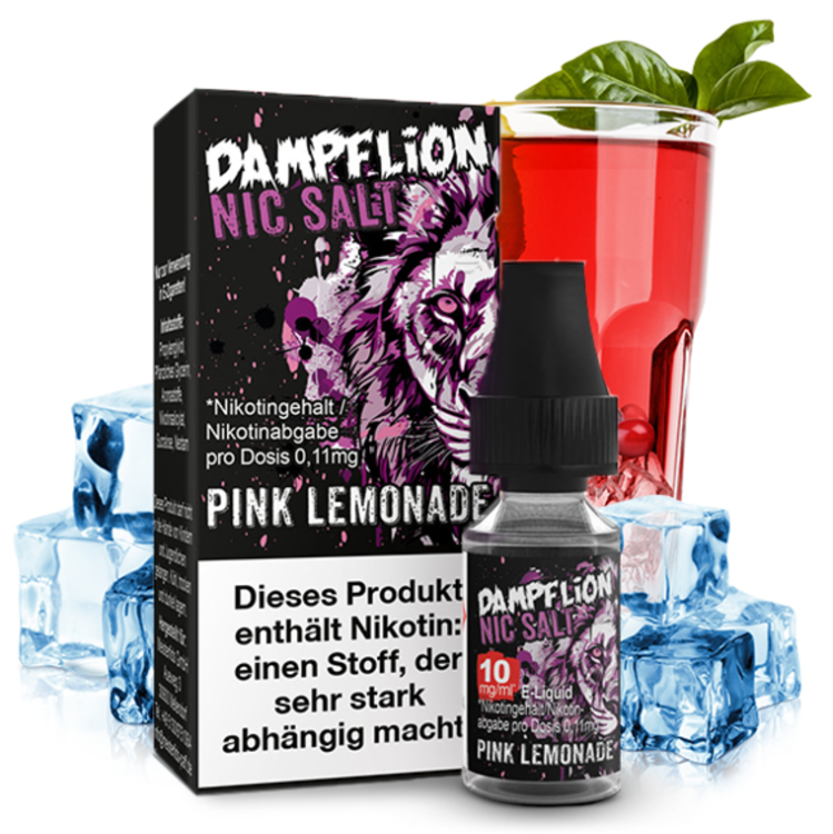 DAMPFLION  INTENSE  Pink  Lemonade  Nikotinsalz  Liquid  10ml 10 mg/ml