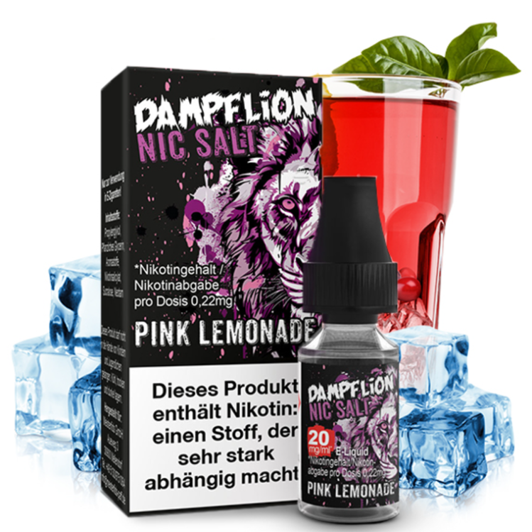 DAMPFLION  INTENSE  Pink  Lemonade  Nikotinsalz  Liquid  10ml 20 mg/ml