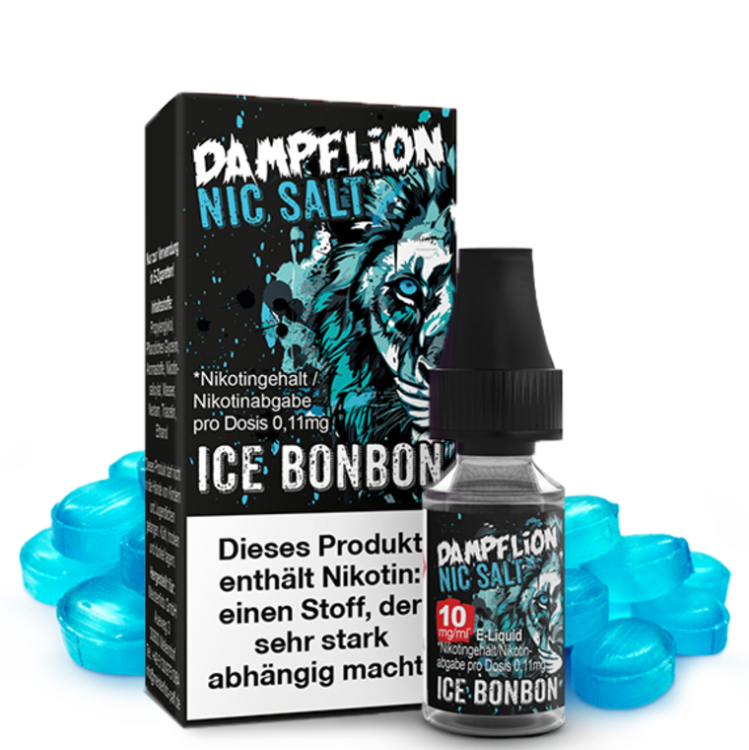 DAMPFLION  INTENSE Ice  Bonbon  Nikotinsalz  Liquid  10ml 10 mg/ml