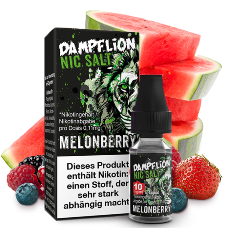 DAMPFLION  INTENSE Melonberry  Nikotinsalz  Liquid  10ml 10 mg/ml