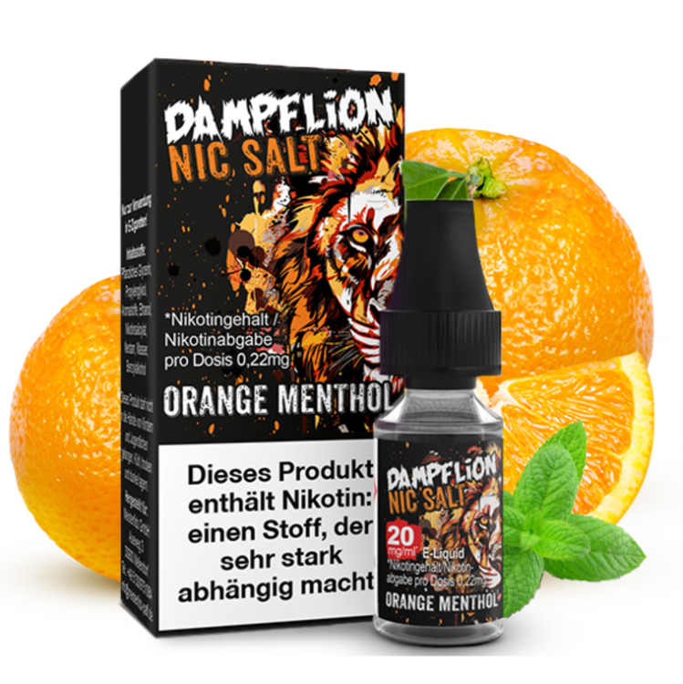 DAMPFLION  INTENSE Orange  Menthol  Nikotinsalz  Liquid  10ml