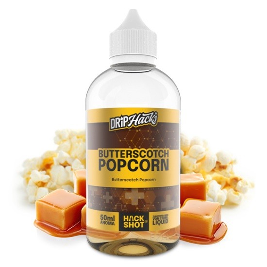 DRIP HACKS Butterscotch Popcorn Aroma 50ml