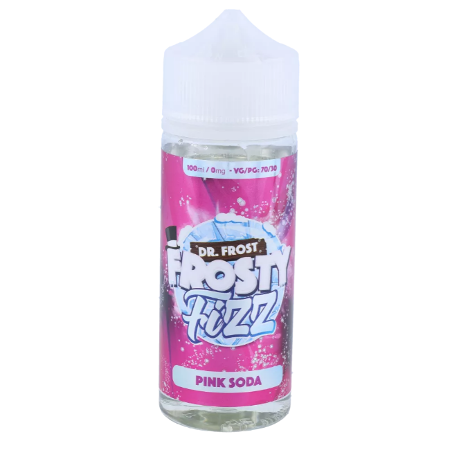 Dr. Frost - Frosty Fizz - Pink Soda Liquid 100ml/0mg