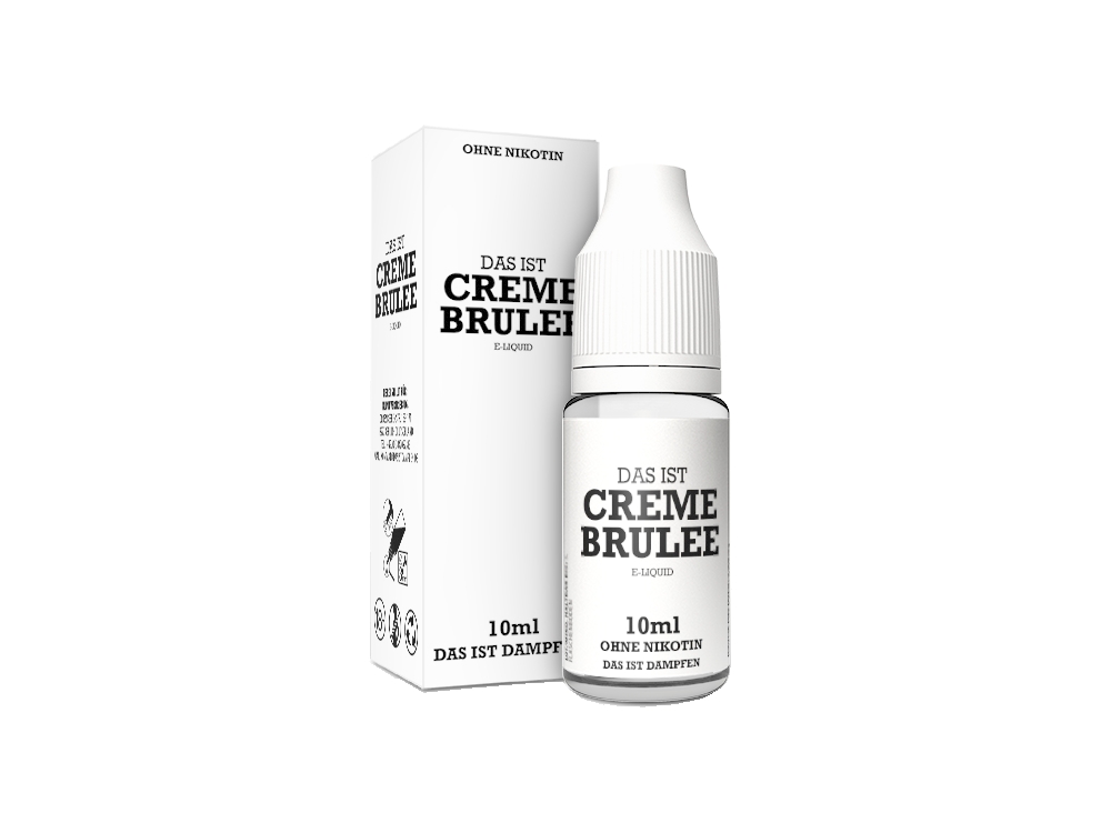 Das ist Dampfen Creme Brulee E-Zigaretten Liquid