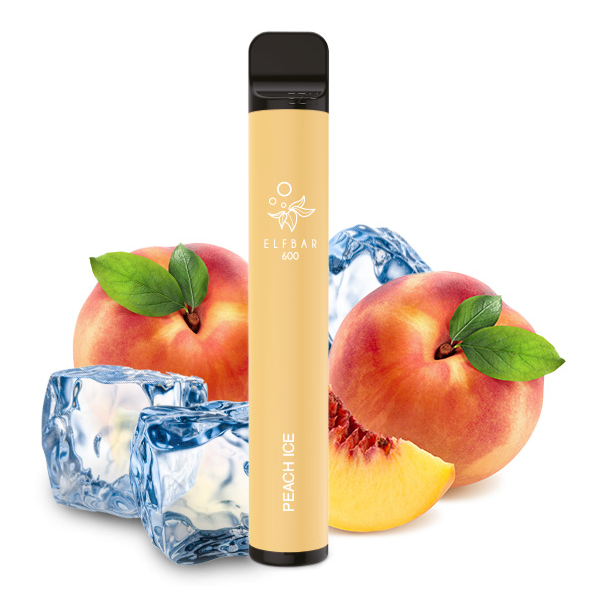 Elfbar 600 Einweg E-Zigarette ST - Peach Ice