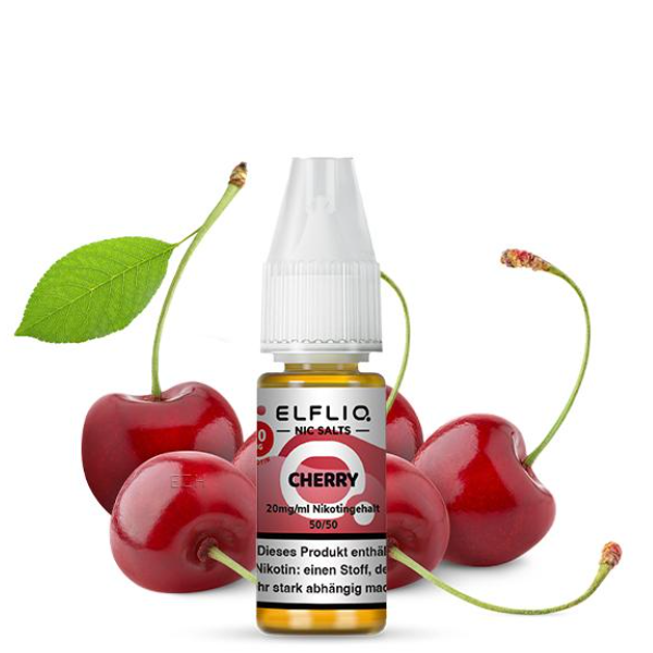 ELFBAR ELFLIQ Cherry Nikotinsalz Liquid 10 ml 20 mg