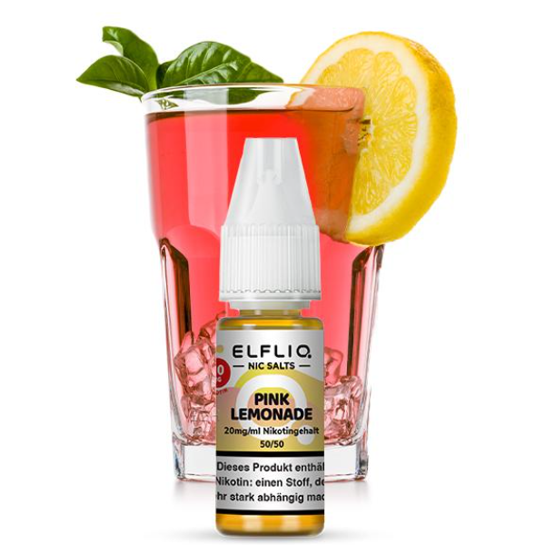 ELFBAR ELFLIQ Pink Lemonade Nikotinsalz Liquid 10 ml 10 mg