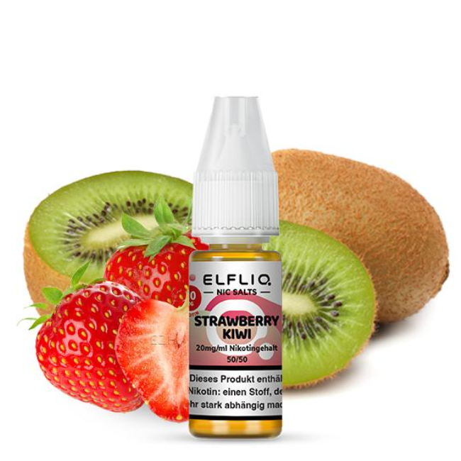 ELFBAR ELFLIQ Strawberry Kiwi Nikotinsalz Liquid 10 ml