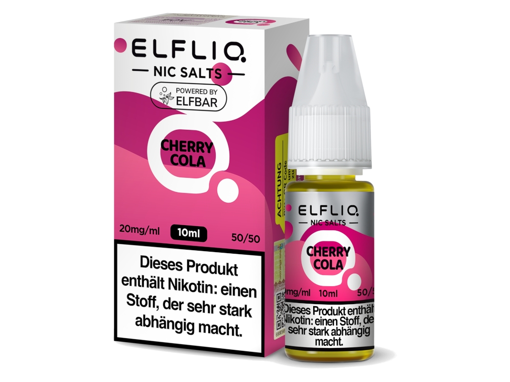 ELFLIQ - Cherry Cola - Nikotinsalz Liquid 10 mg/ml