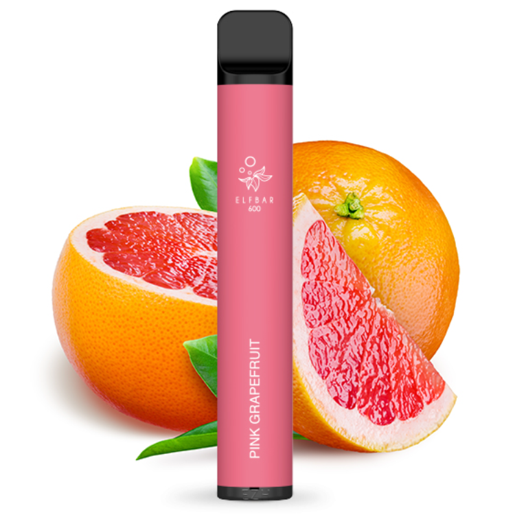 Elf Bar 600 Einweg E-Zigarette - Pink Grapefruit 20 mg/ml