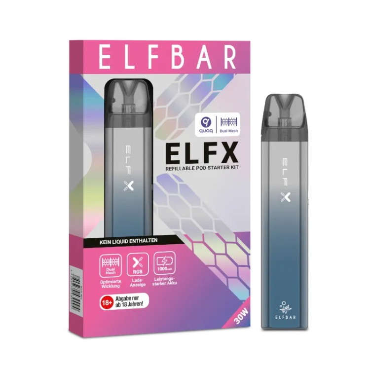 Elfbar - Elfx E-Zigaretten Set blau