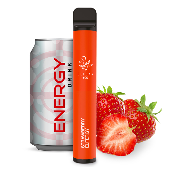 Elfbar 600 Einweg E-Zigarette ST - Elfergy Strawberry