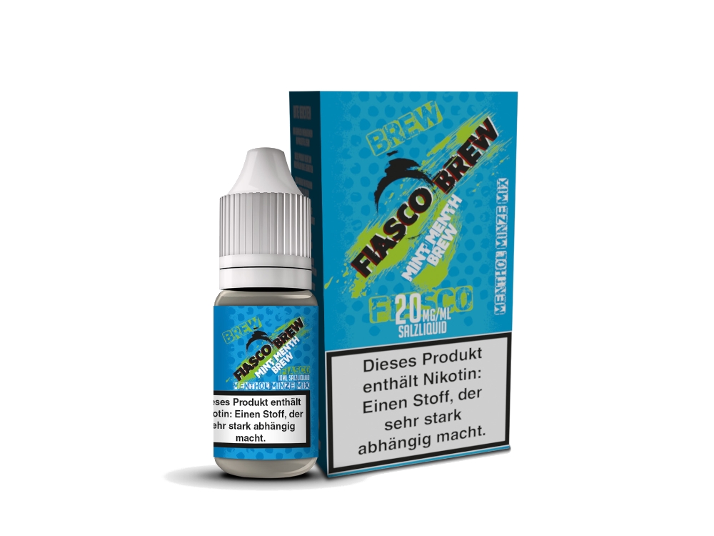 Fiasco Brew - Mint Menth Brew - Hybrid Nikotinsalz Liquid 20 mg/ml