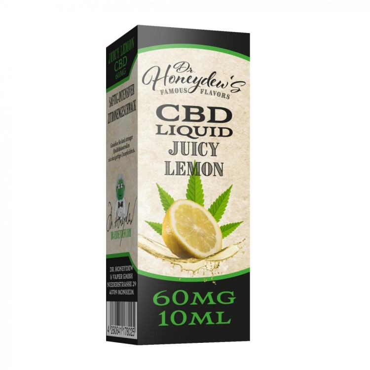 Dr. Honeydew CBD Liquid Lemon 10ml