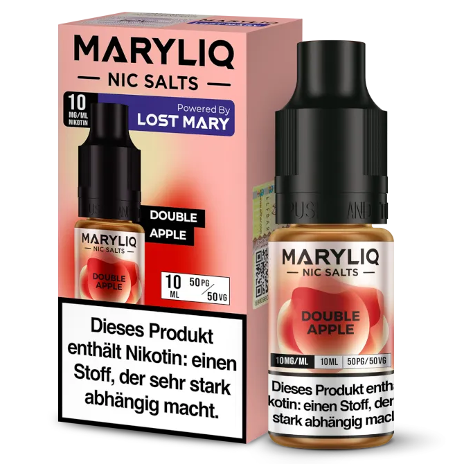 MARYLIQ - Double Apple - Nikotinsalz Liquid 10 mg/ml