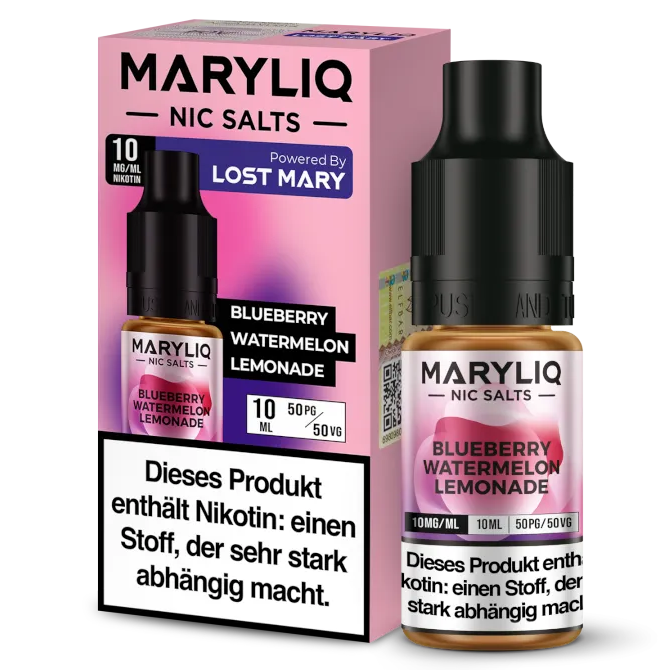 MARYLIQ - Blueberry Watermelon Lemonade -Nikotinsalz Liquid 10 mg/ml